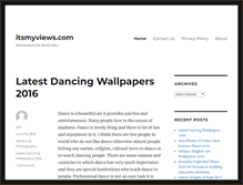 Tablet Screenshot of itsmyviews.com
